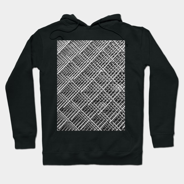 Steel Piping Pattern Hoodie by Adatude